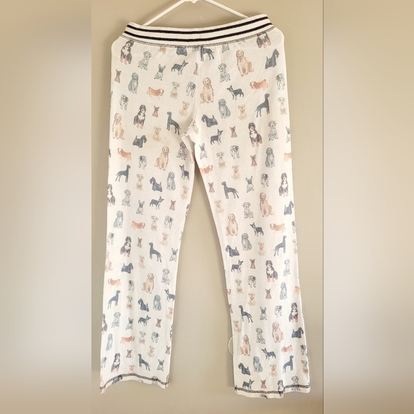 P.J.Salvage Dogs Print Pull On Drawstring Open Leg Relaxed Fit Pants XS - Picture 6 of 13